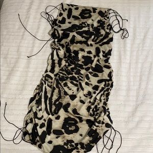 Paw At my Strings Leopard Slip Dress